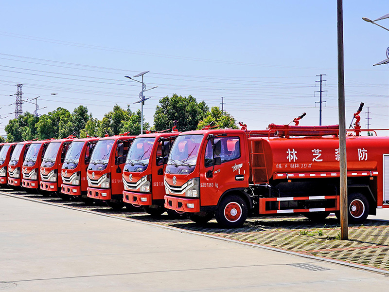 东风D6消防洒水车