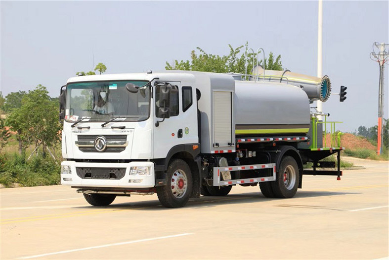 东风D9国六10吨（圆罐）多功能抑尘车