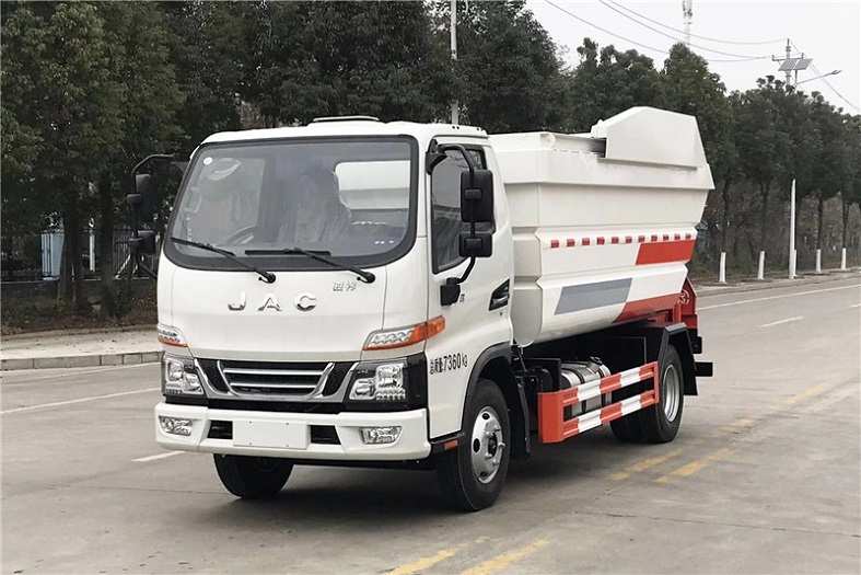 国六江淮7方无泄漏压缩垃圾车