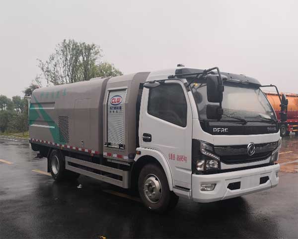 程力牌纯电动护栏清洗车