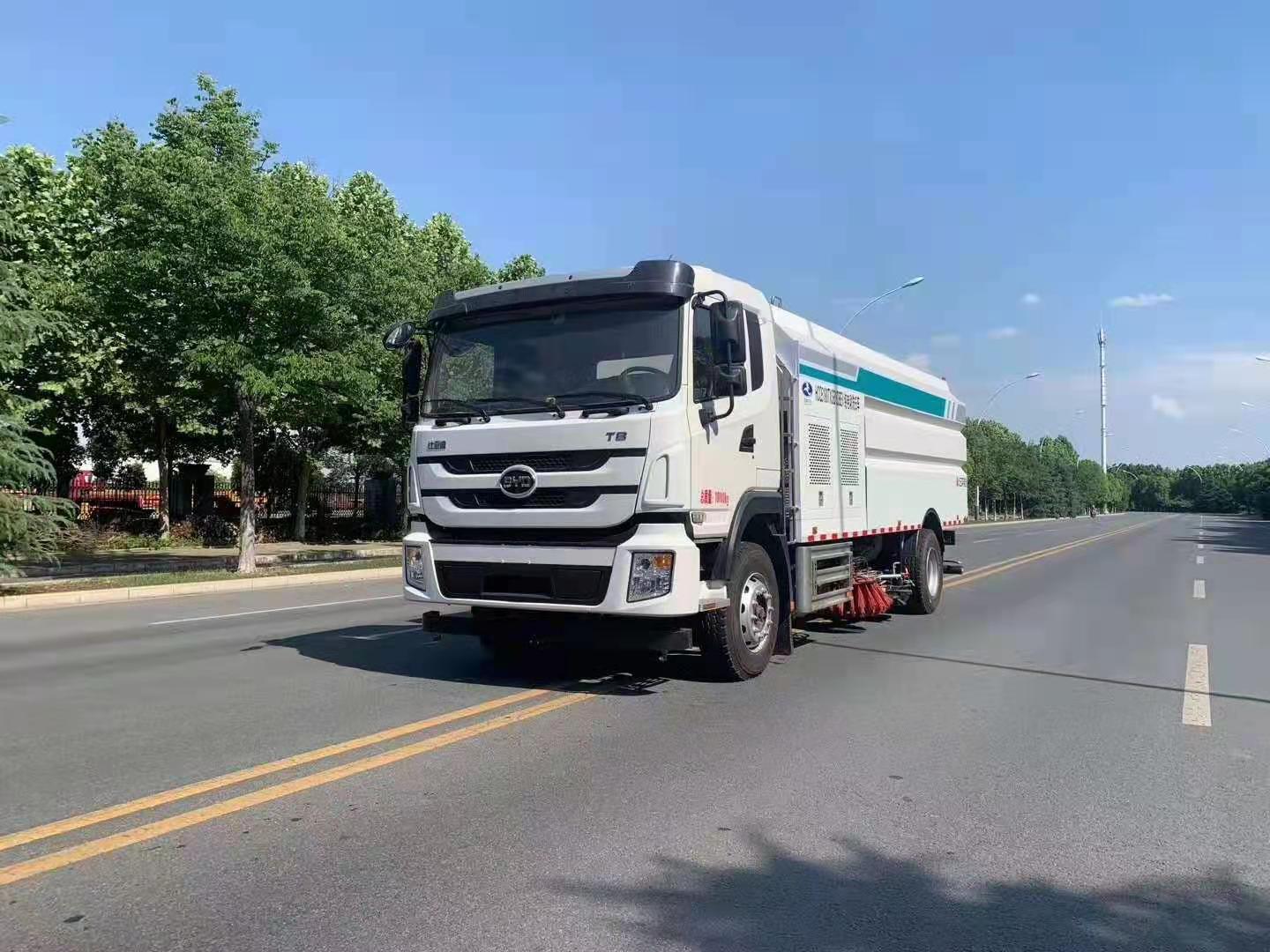 比亚迪纯电动洗扫车