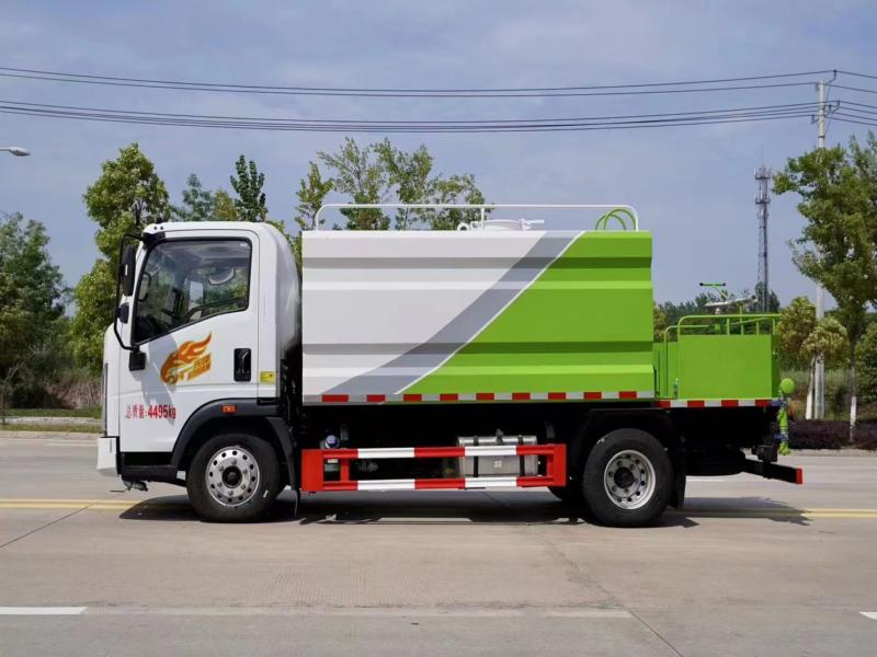 重汽豪曼蓝牌7方洒水车