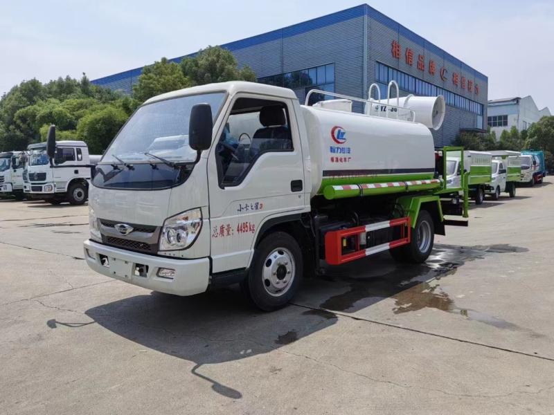 蓝牌福田小卡之星3洒水车4.5方