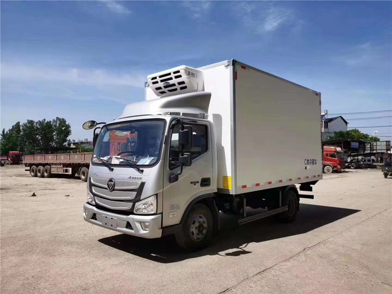 福田欧马可冷藏车156马力