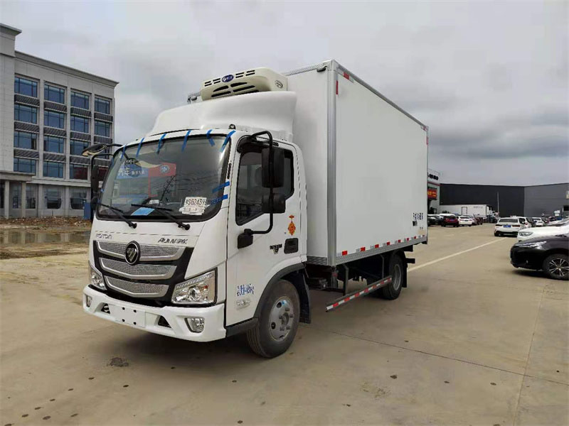 福田欧马可冷藏车130马力