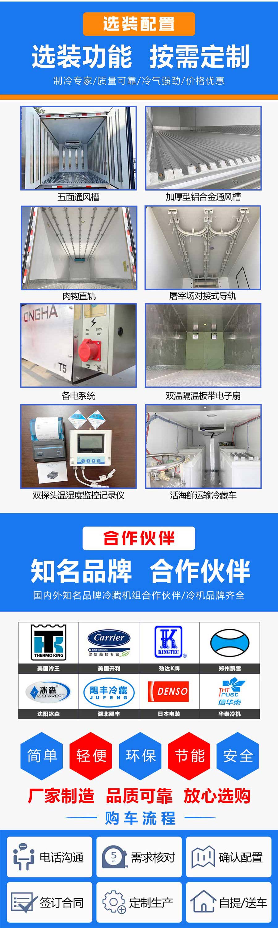 吉利远程星智H8E纯电动冷藏车89.12度电