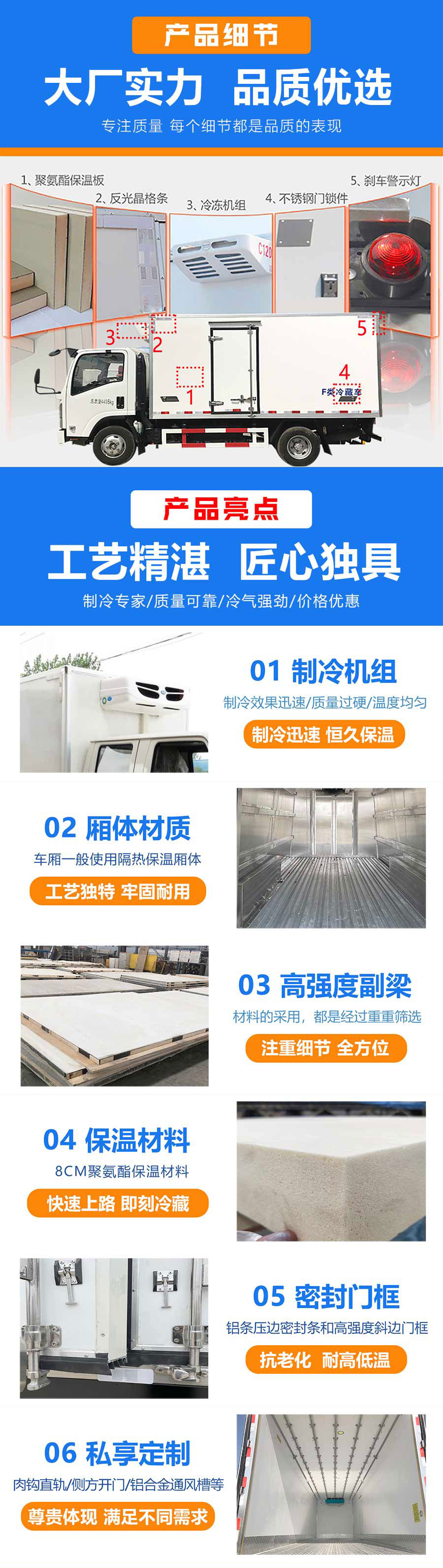 江淮领跑S6新能源冷藏车插电式混动