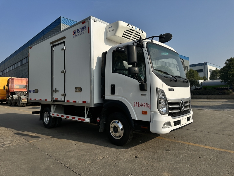 4.2米重汽王牌冷藏车170（蓝牌）
