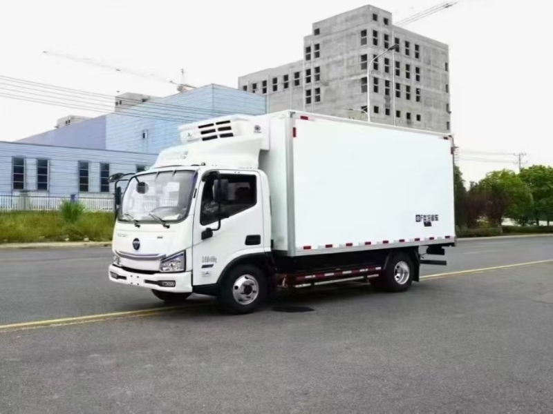 福田智蓝纯电动4.2米冷藏车100.27度电