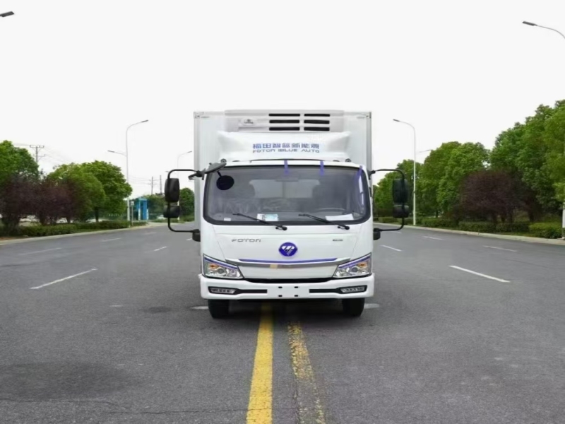 福田智蓝纯电动4.2米冷藏车100.27度电