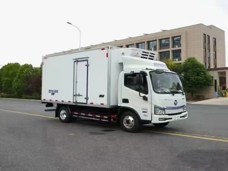 福田智蓝纯电动4.2米冷藏车100.27度电