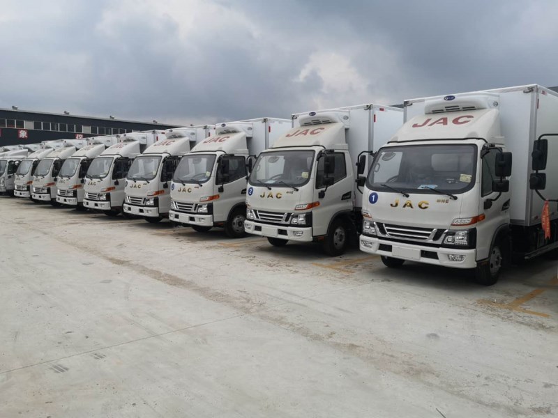 JAC帅铃E国六160马力冷藏车