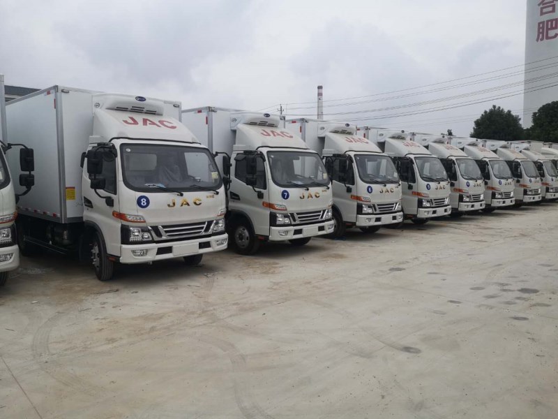JAC帅铃E国六160马力冷藏车