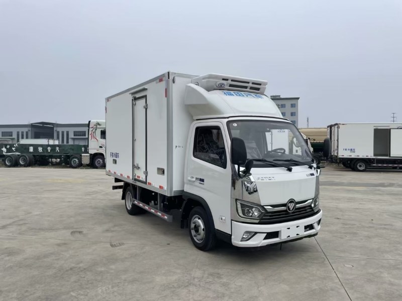 福田奥铃智蓝M卡纯电动冷藏车