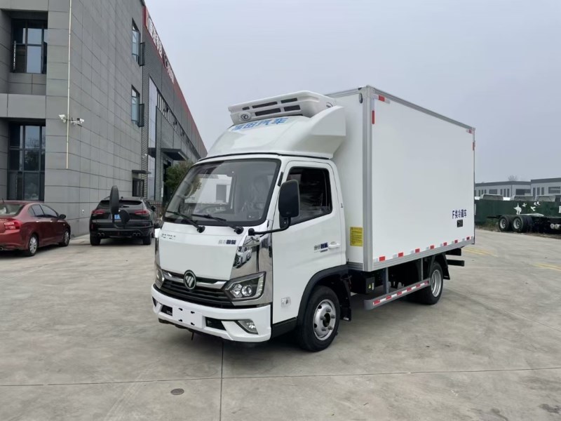 福田奥铃智蓝M卡纯电动冷藏车
