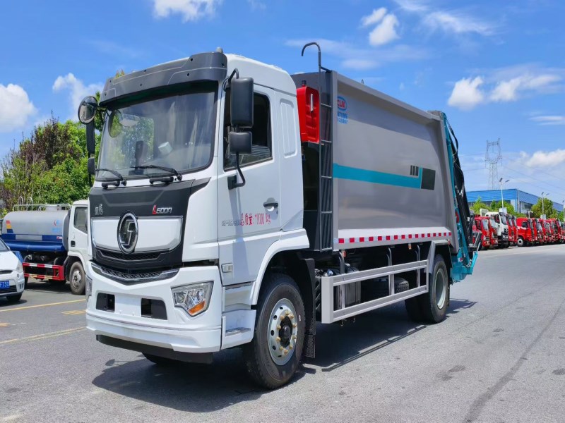 18立方陕汽L5000压缩垃圾车
