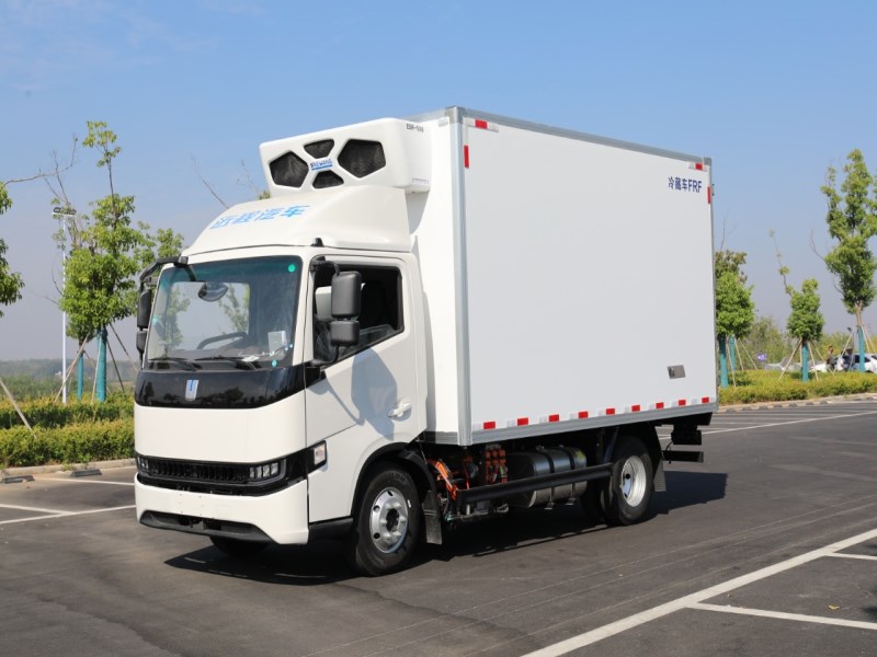 吉利远程H9M甲醇增程冷藏（4.2米）冷藏车