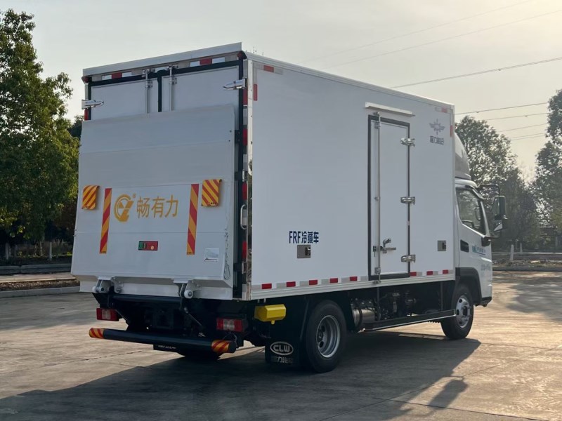开瑞零米4米2纯电动冷藏车（100.46度电机170KW）