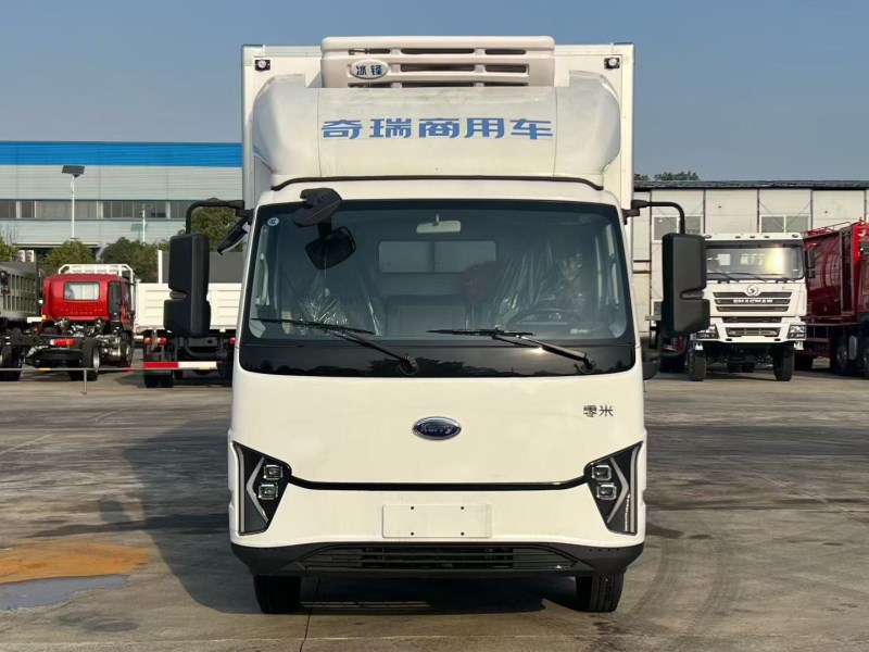 开瑞零米4米2纯电动冷藏车（100.46度电机170KW）