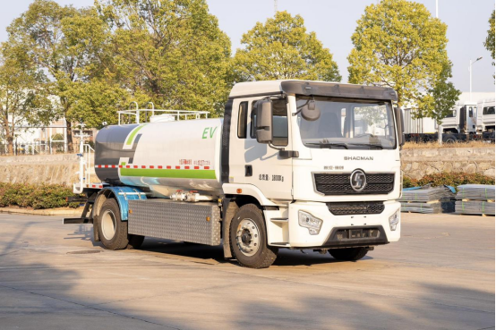 12方陕汽德创纯电动绿化喷洒车