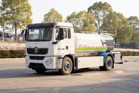 12方陕汽德创纯电动绿化喷洒车