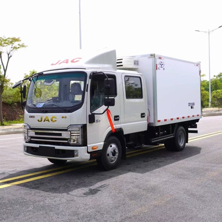 3.1米江淮帅铃S3 双排冷藏车