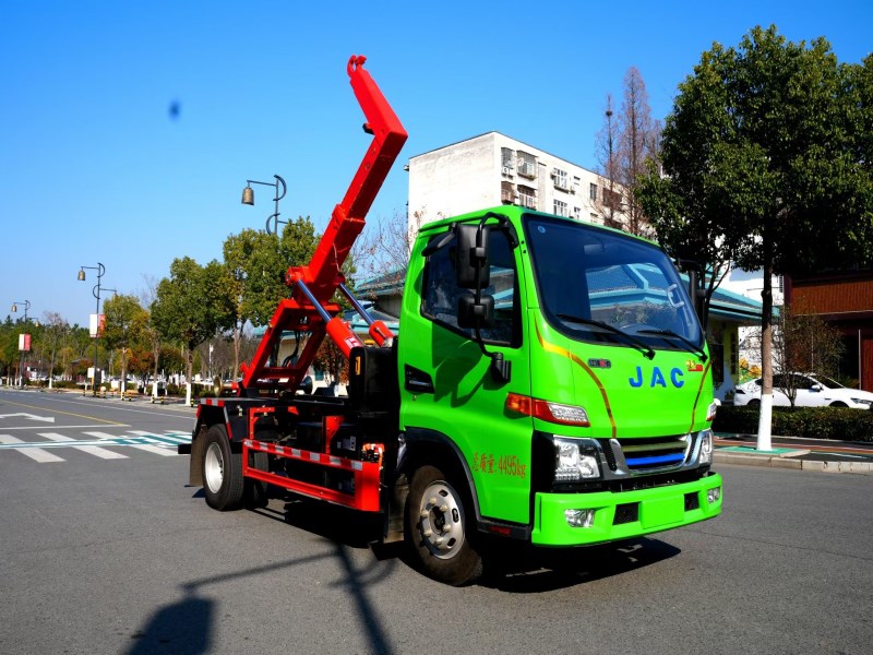 江淮纯电动可卸式垃圾车