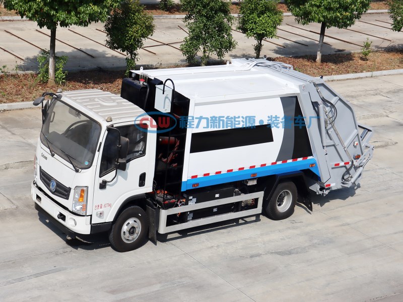 东风华神6方8方纯电动压缩垃圾车
