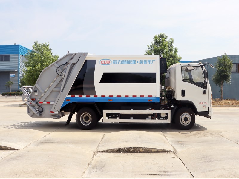 东风华神6方8方纯电动压缩垃圾车