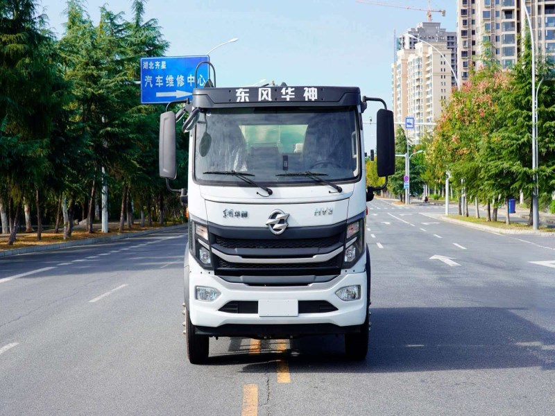 东风华神纯电自装卸垃圾车