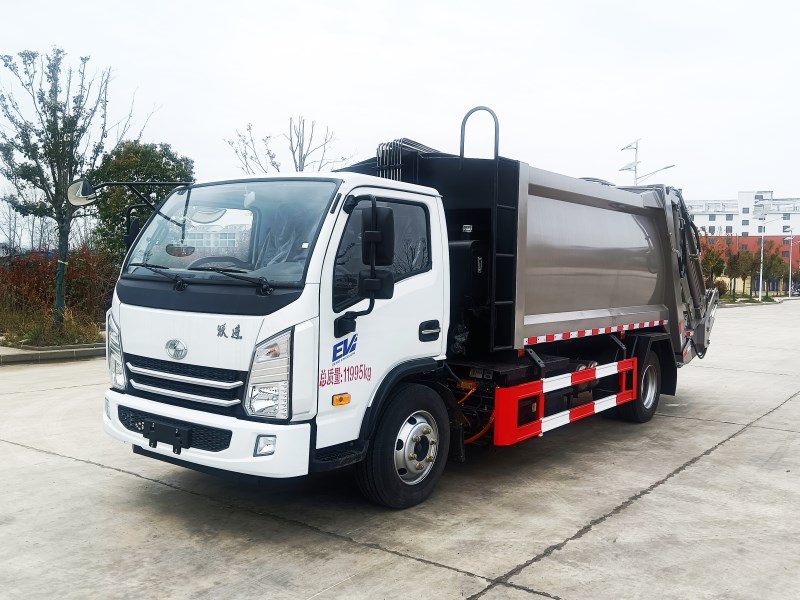 上汽跃进纯电动压缩垃圾车（8-10方 141度电）