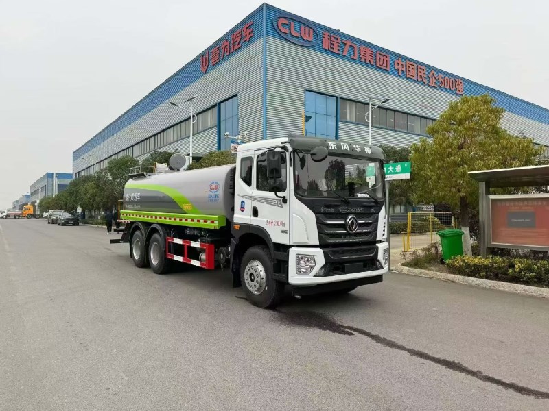 新款华神T5后双桥洒水车