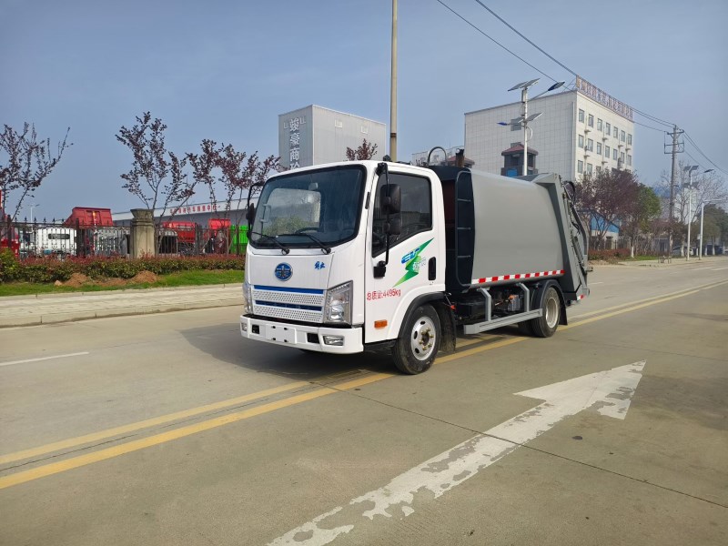 解放虎VR纯电6方压缩垃圾车