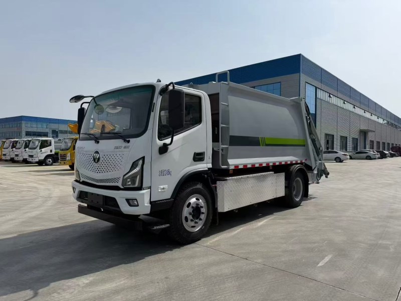 10.5方福田欧马可纯电动压缩垃圾车
