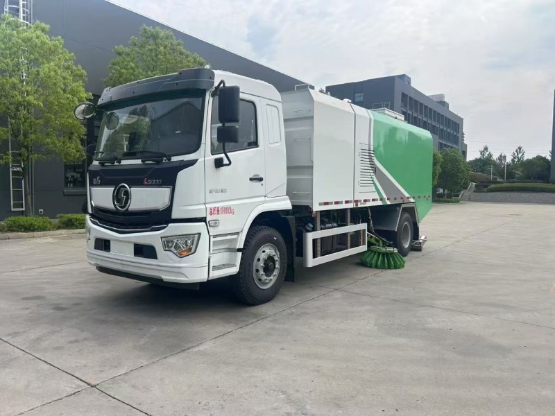 陕汽L5000新款18吨干湿两用道路污染清除车