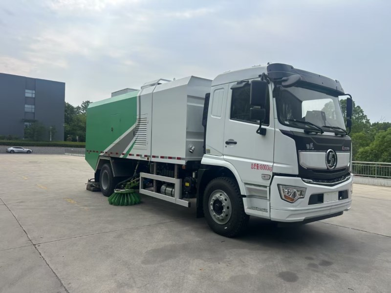 陕汽L5000新款18吨干湿两用道路污染清除车