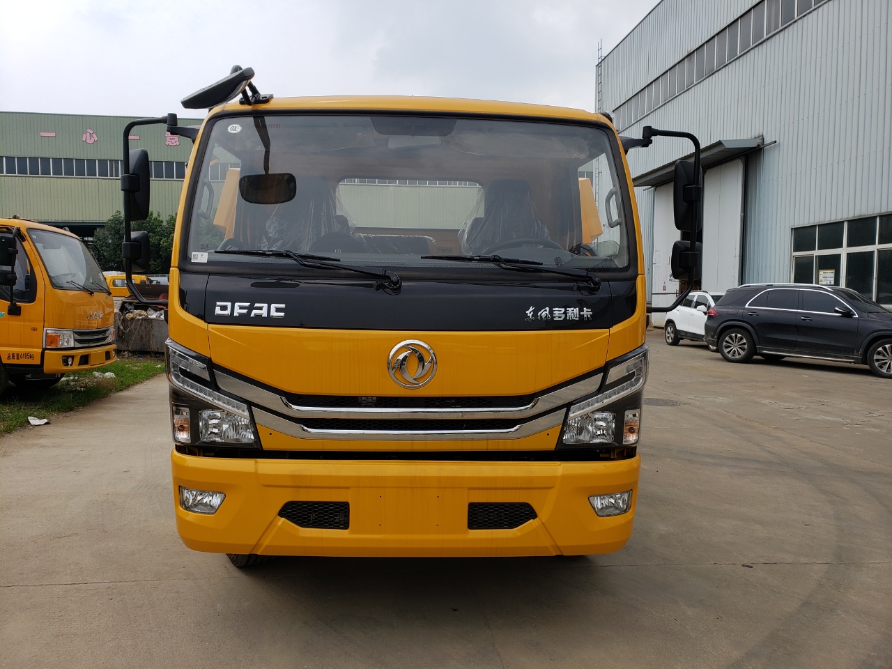 解放J6L黄牌一拖二清障车