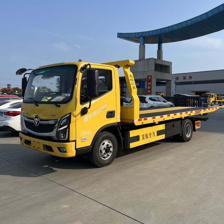 福田奥铃PRO“猛禽”3800轴距蓝牌清障车