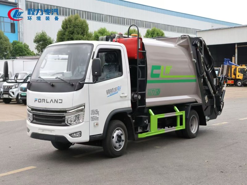 6方‮田福‬领航S1新‮源能‬压‮垃缩‬圾车