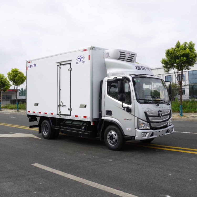 福田欧马可S1 CNG天然气冷藏车