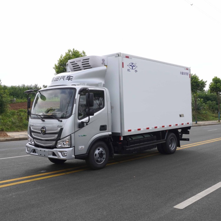 福田欧马可S1 CNG天然气冷藏车