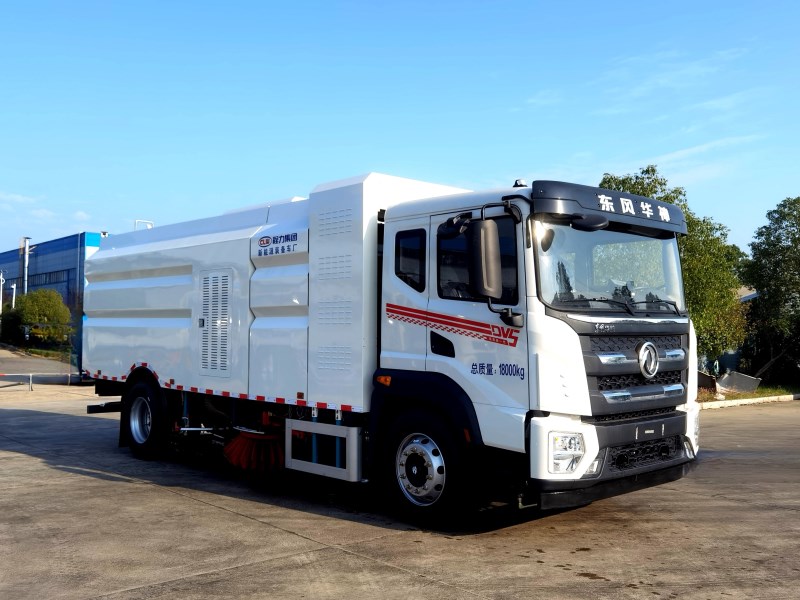 东风华神🔋纯电动洗扫车267.39KWH