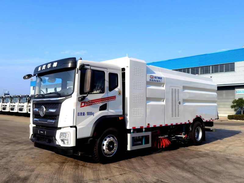 东风华神🔋纯电动洗扫车267.39KWH