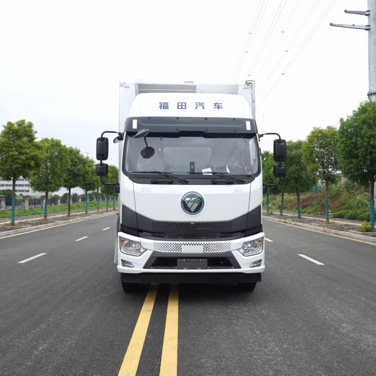 福田欧航智蓝246度电冷藏车