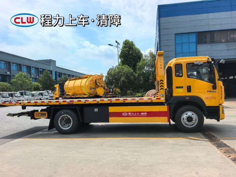重汽高端豪沃G5X大板重载清障车