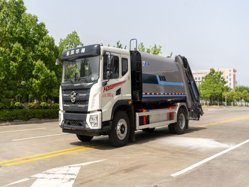 华神HV5混动压缩垃圾车